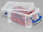 Really Useful Box Aufbewahrungsboxen-Set 32,3 l - 39,0 x 48,0 x 20,0 cm transparent