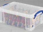 Really Useful Box Aufbewahrungsboxen-Set 32,3 l - 39,0 x 48,0 x 20,0 cm transparent