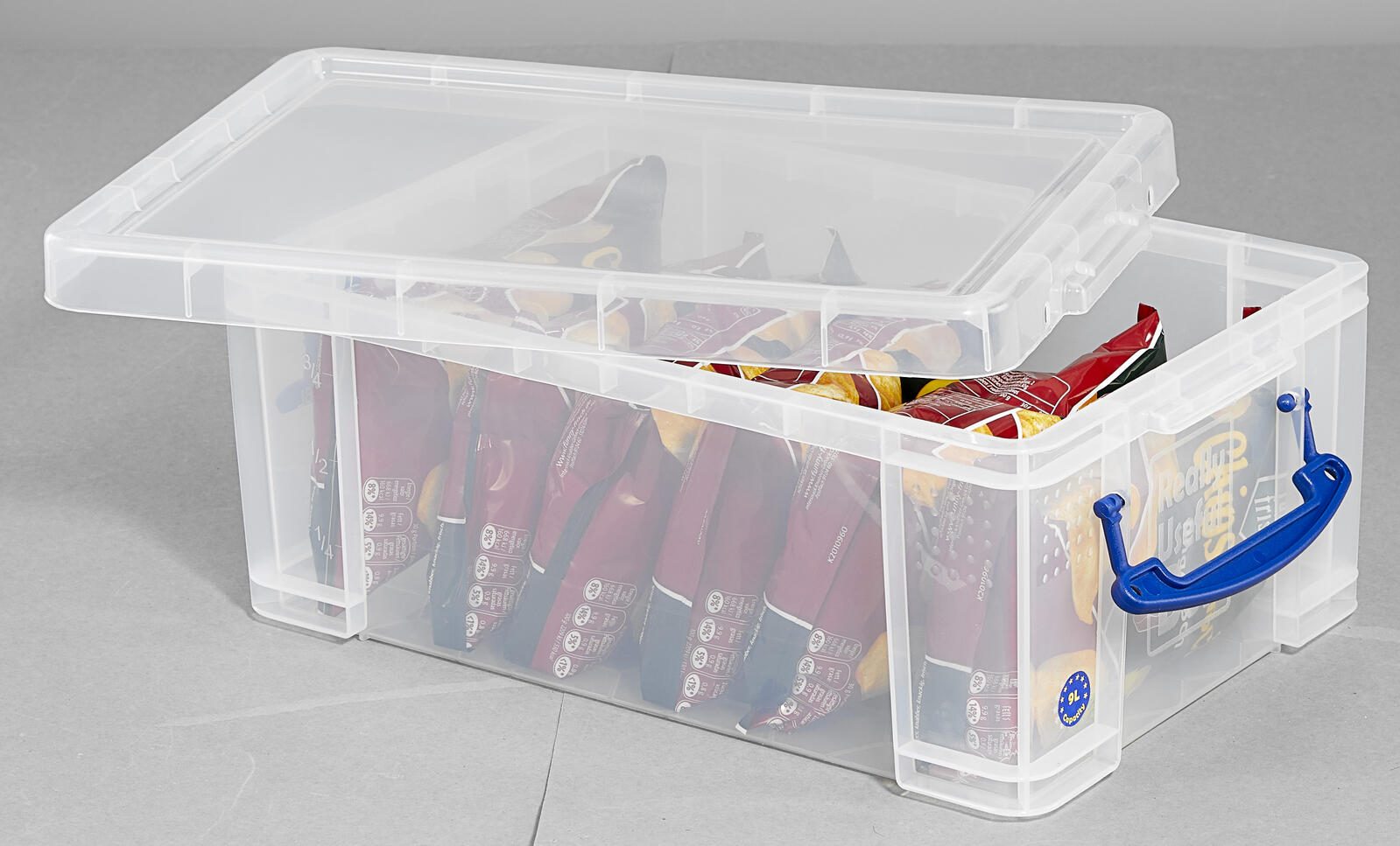 Really Useful Box Aufbewahrungsboxen-Set 32,3 l - 39,0 x 48,0 x 20,0 cm transparent