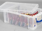 Really Useful Box Aufbewahrungsboxen-Set 32,3 l - 39,0 x 48,0 x 20,0 cm transparent