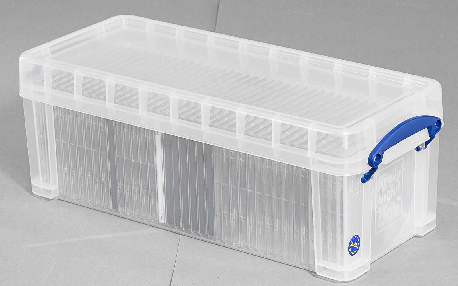 Really Useful Box Aufbewahrungsbox 6,5 l - 18,0 x 43,0 x 16,0 cm transparent
