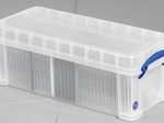 Really Useful Box Aufbewahrungsbox 6,5 l - 18,0 x 43,0 x 16,0 cm transparent