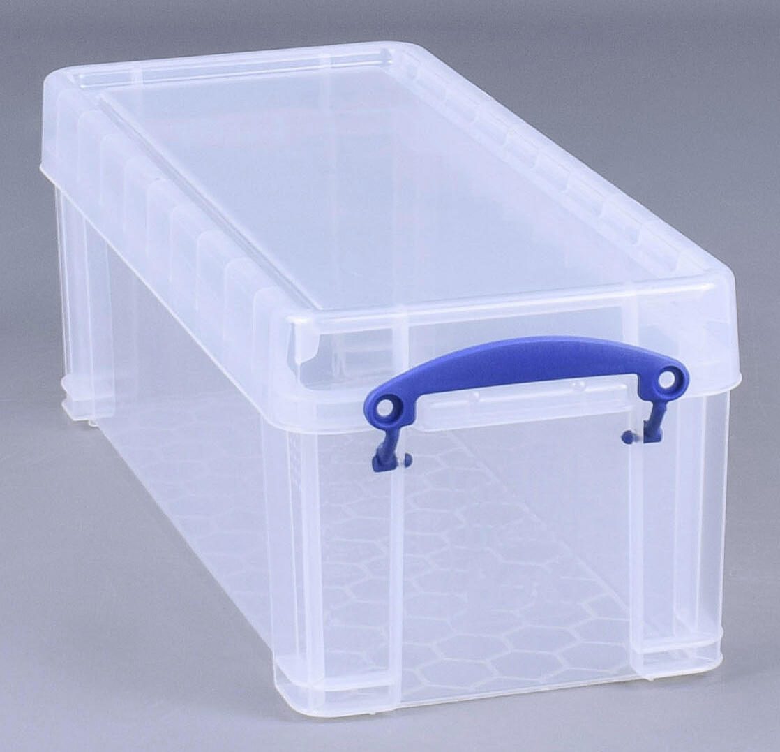 Really Useful Box Aufbewahrungsbox 6,5 l - 18,0 x 43,0 x 16,0 cm transparent