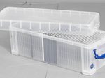 Really Useful Box Aufbewahrungsbox 6,5 l - 18,0 x 43,0 x 16,0 cm transparent