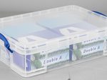 Really Useful Box Aufbewahrungsbox 24,5 l - 40,0 x 60,0 x 15,5 cm transparent
