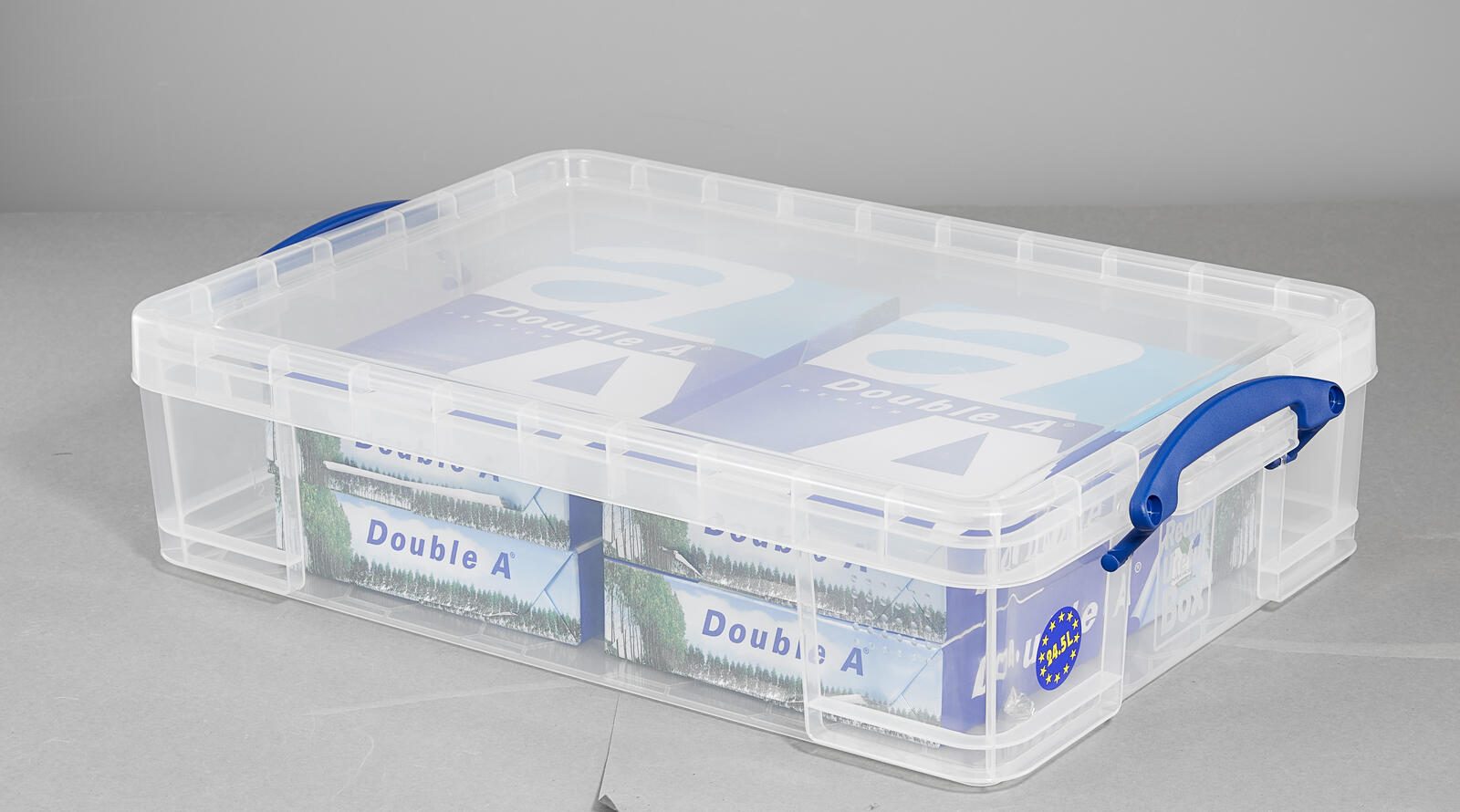 Really Useful Box Aufbewahrungsbox 24,5 l - 40,0 x 60,0 x 15,5 cm transparent
