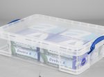 Really Useful Box Aufbewahrungsbox 24,5 l - 40,0 x 60,0 x 15,5 cm transparent