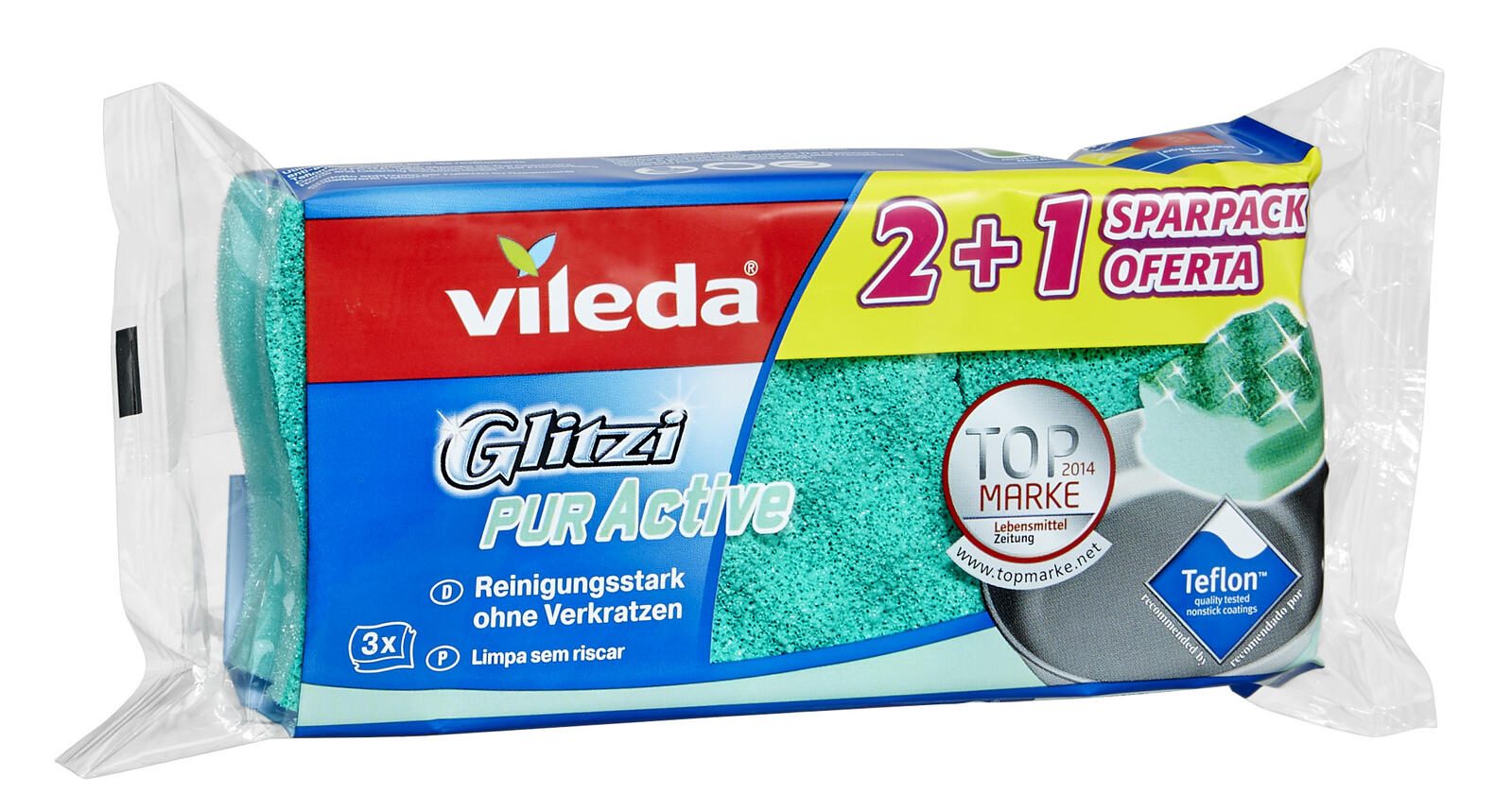 vileda Topfreiniger Glitzi PUR Active