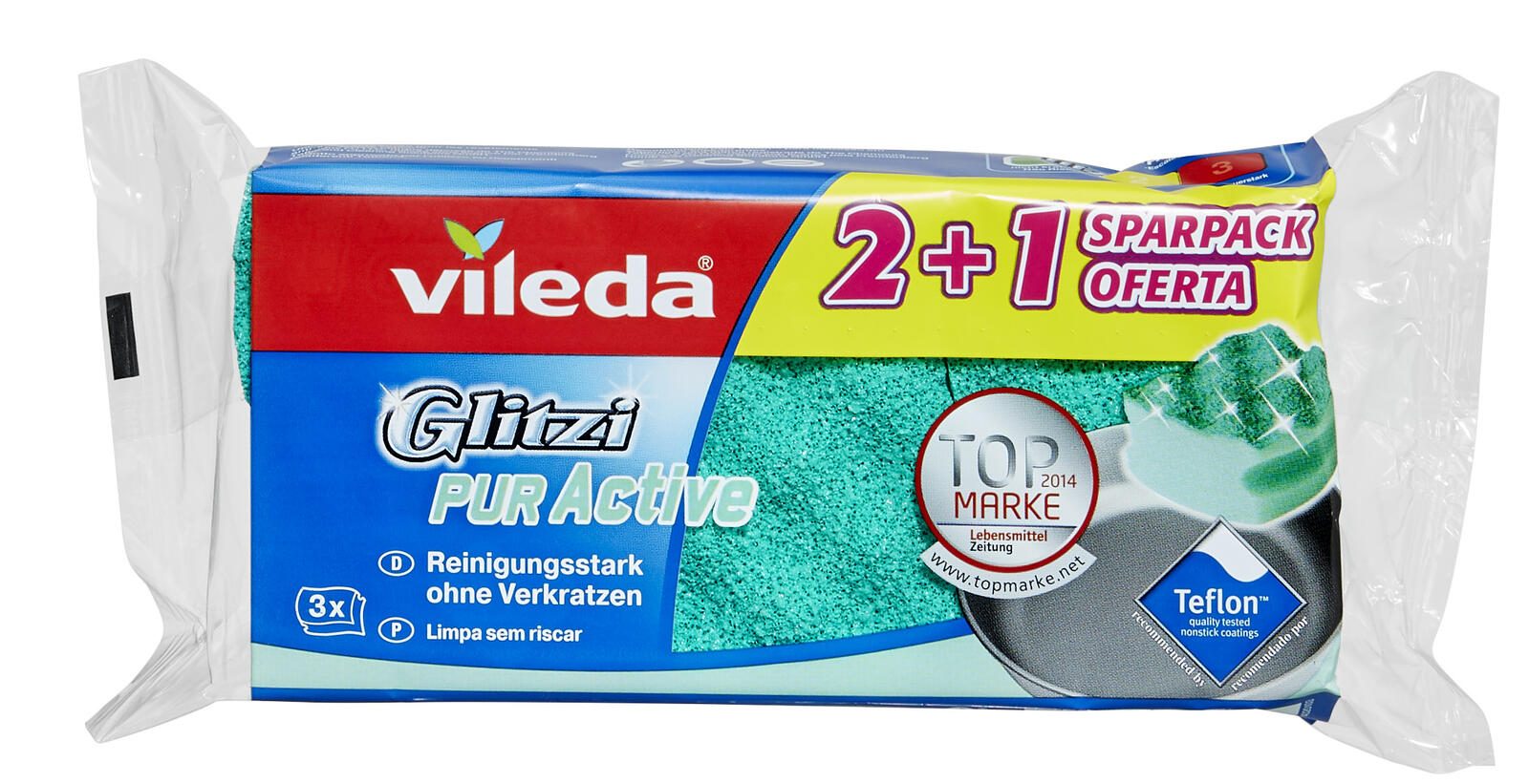 vileda Topfreiniger Glitzi PUR Active