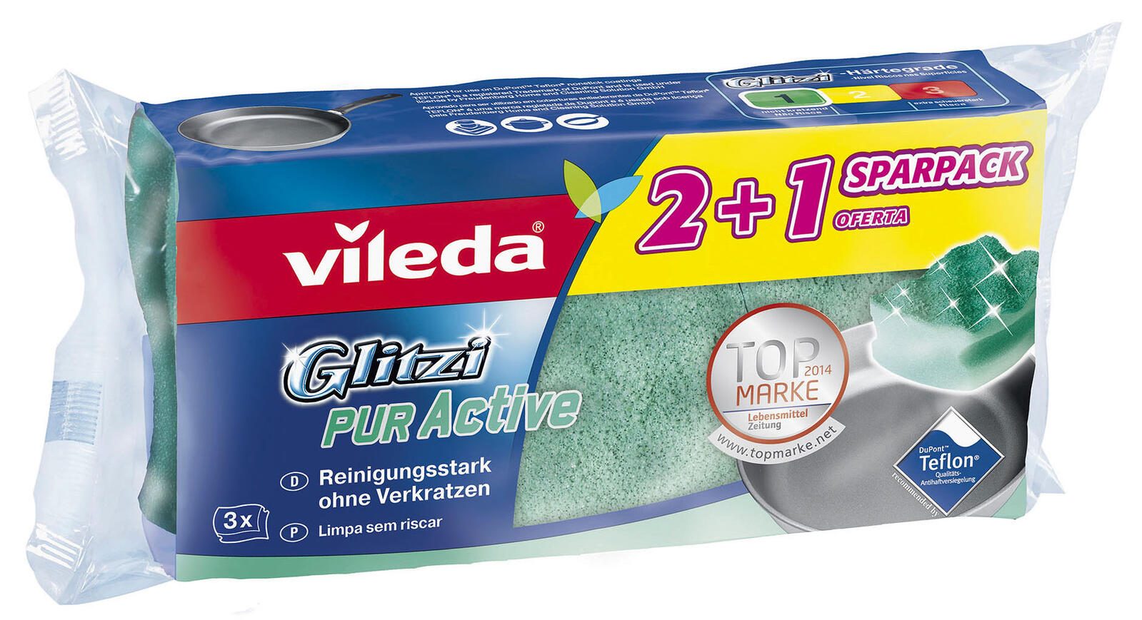 vileda Topfreiniger Glitzi PUR Active