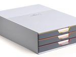 DURABLE Schubladenbox 760327  DIN C4 28,0 x 35,6 x 9,5 cm