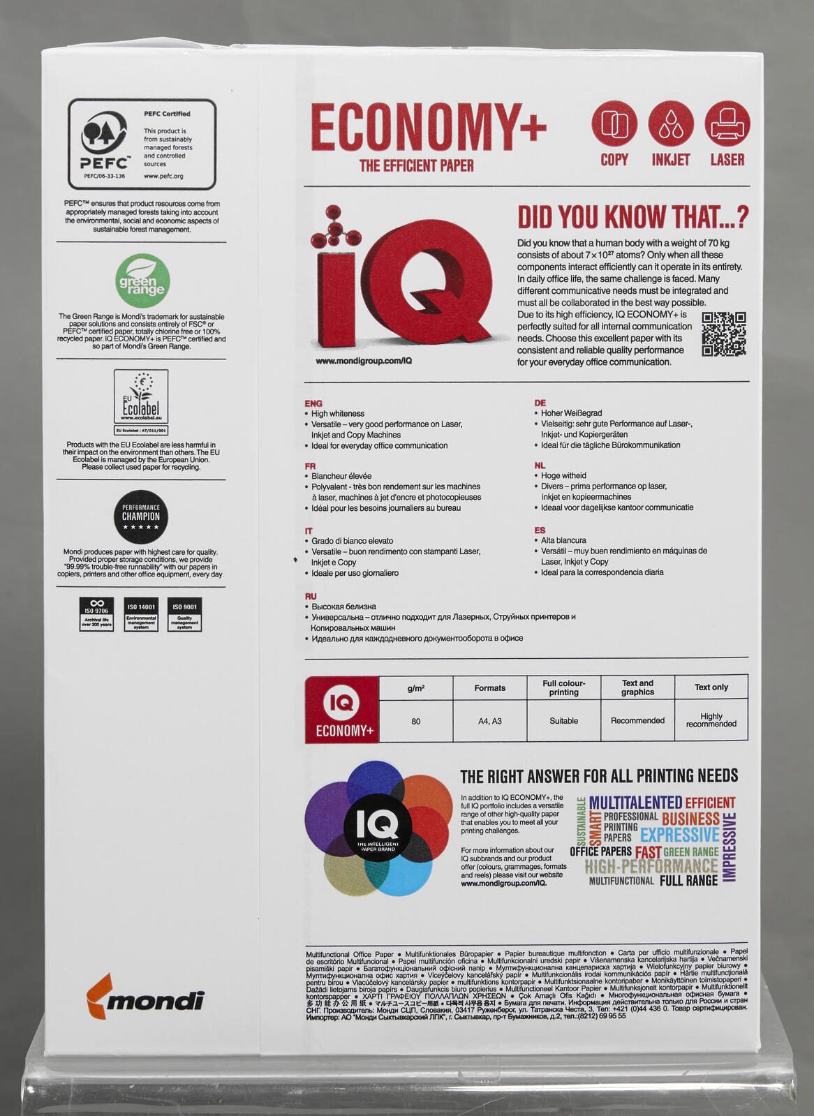 IQ Kopierpapier DIN A4 80 g/m²