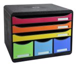 Exacompta Schubladenbox 306798D DIN A4+ quer 35,5 x 27,0 x 27,1 cm