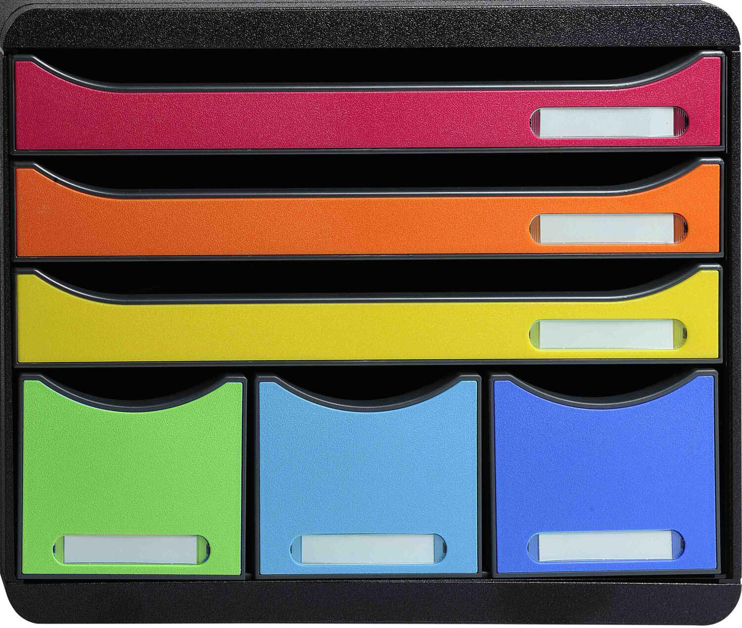 Exacompta Schubladenbox 306798D  DIN A4+ quer 35,5 x 27,0 x 27,1 cm
