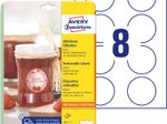 AVERY Zweckform Etiketten 5081 weiß 65,0 x 65,0 mm