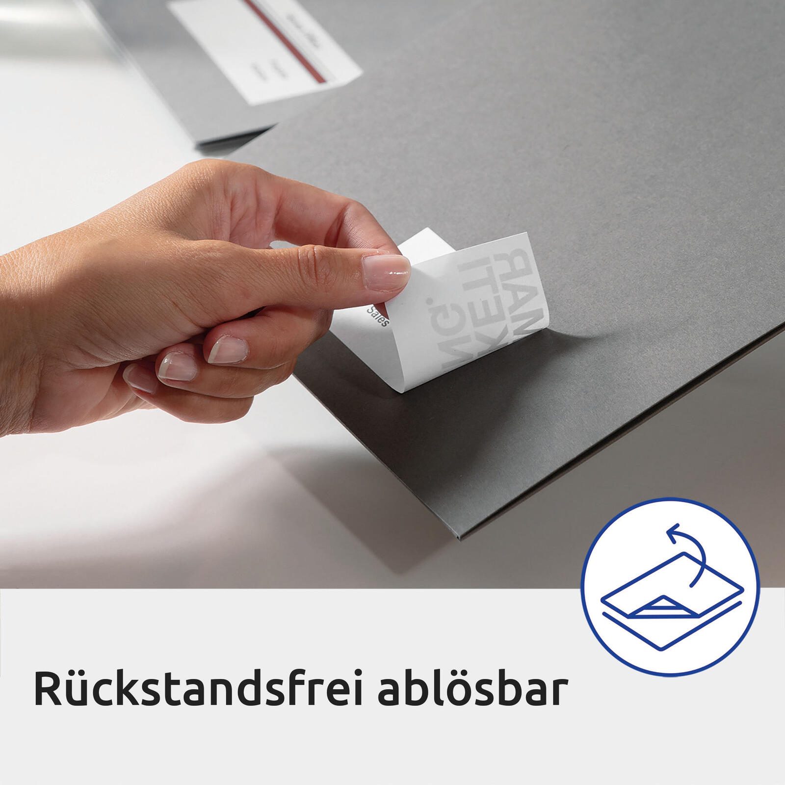 AVERY Zweckform Etiketten 5081 weiß 65,0 x 65,0 mm
