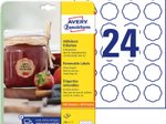 AVERY Zweckform Etiketten 5084 weiß 40,8 x 40,3 mm