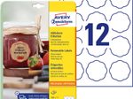 AVERY Zweckform Etiketten 5085 weiß 60,0 x 59,5 mm