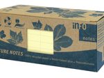 inFO Recycling Haftnotizen 7,5 x 7,5 cm