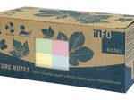 inFO Recycling Haftnotizen 7,5 x 7,5 cm
