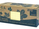 inFO Recycling Haftnotizen 7,5 x 7,5 cm