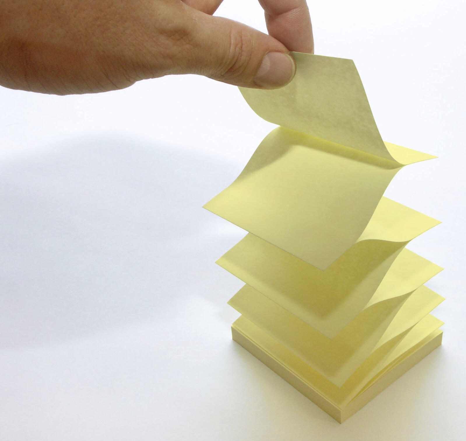 inFO Recycling Haftnotizen 7,5 x 7,5 cm