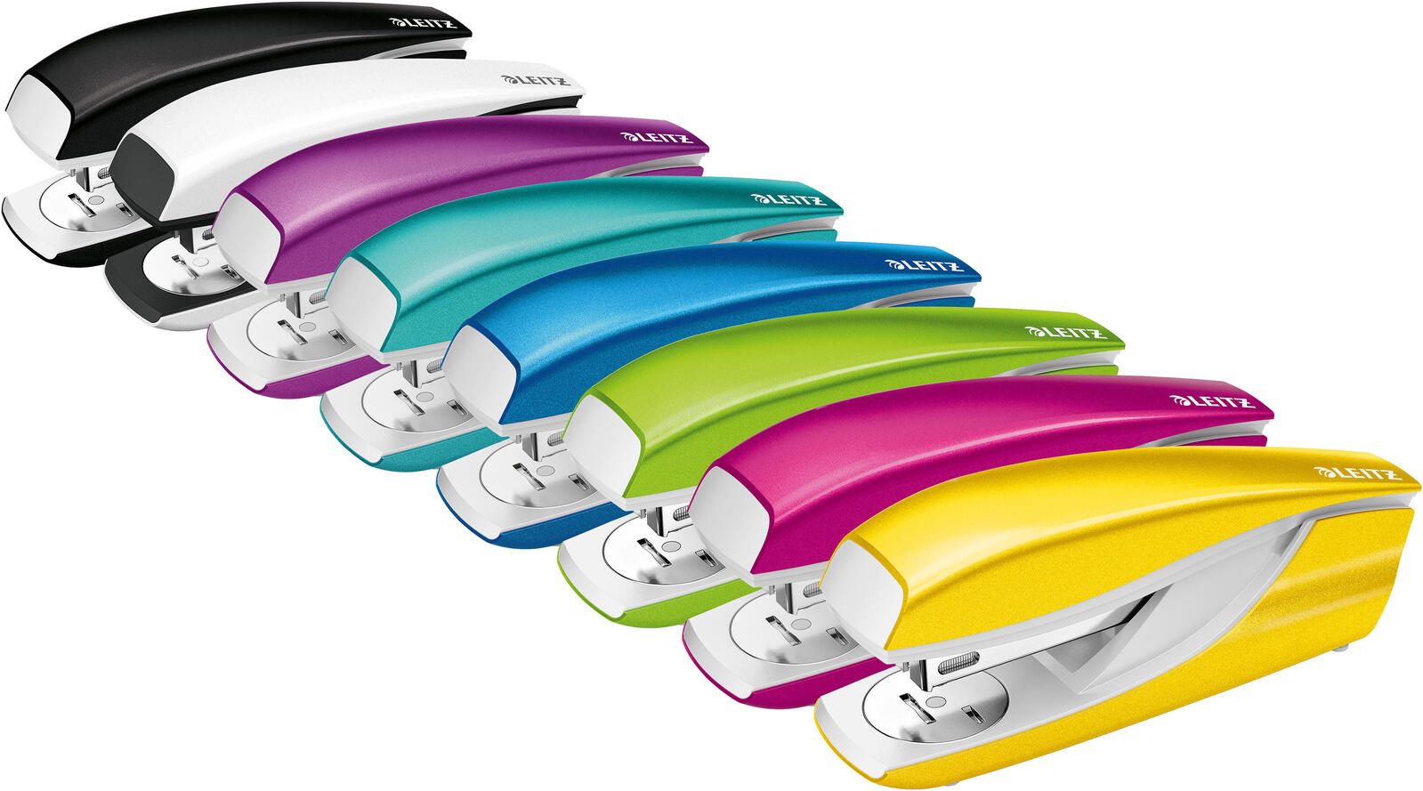 LEITZ Heftgerät NeXXt 5502 WOW gelb-metallic