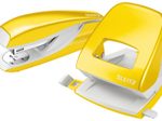 LEITZ Locher gelb-metallic