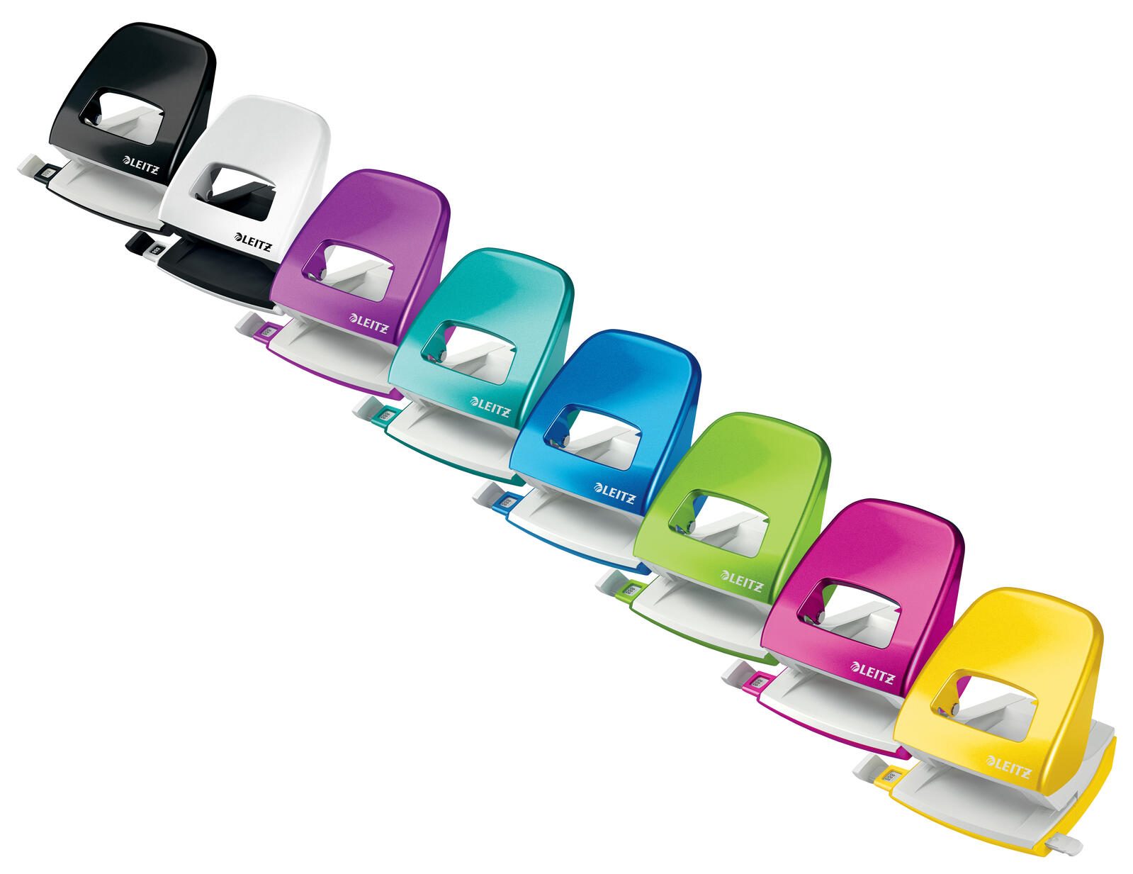 LEITZ Locher gelb-metallic