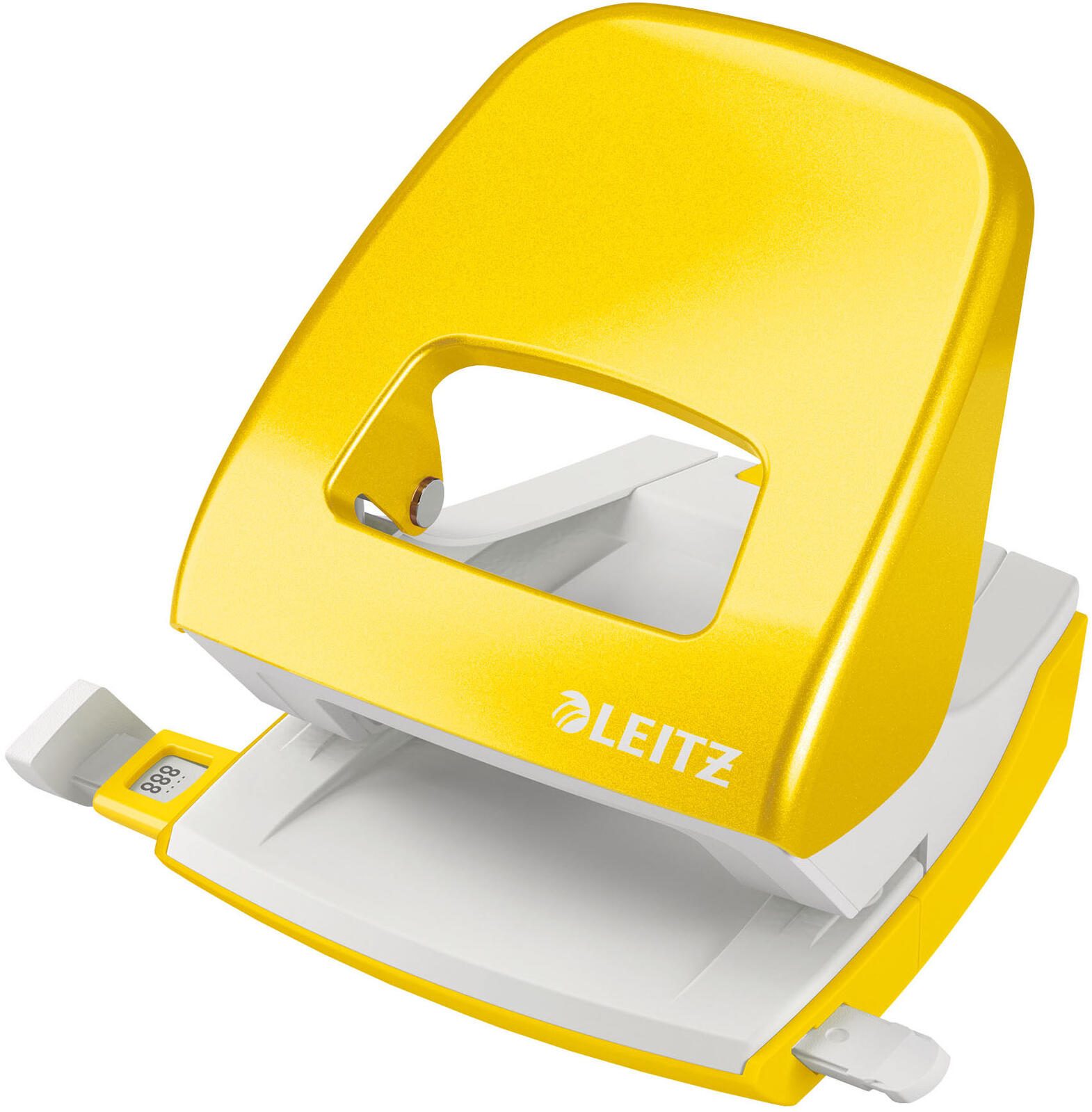 LEITZ Locher gelb-metallic