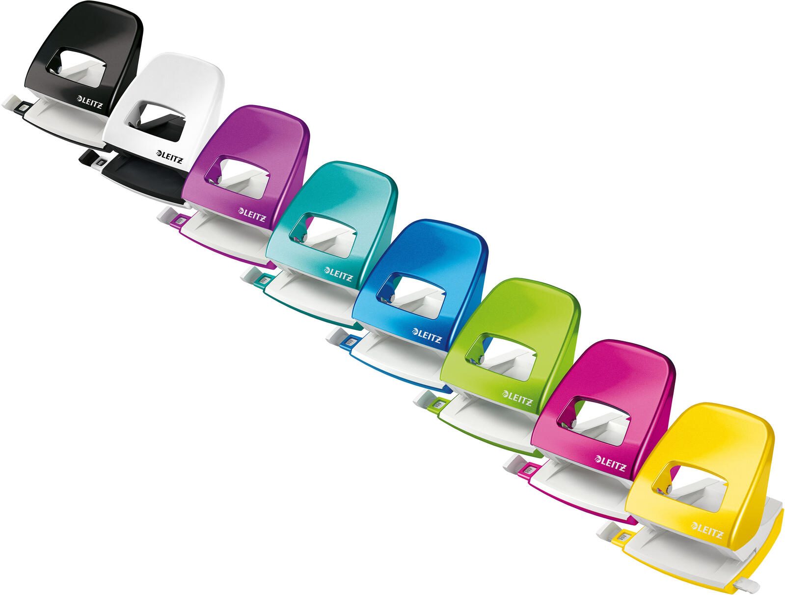 LEITZ Locher schwarz-metallic