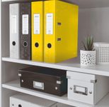 LEITZ Ordner Rückenbreite 8 cm DIN A4 Karton gelb