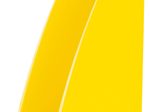 LEITZ Stehsammler WOW Polystyrol gelb , DIN A4