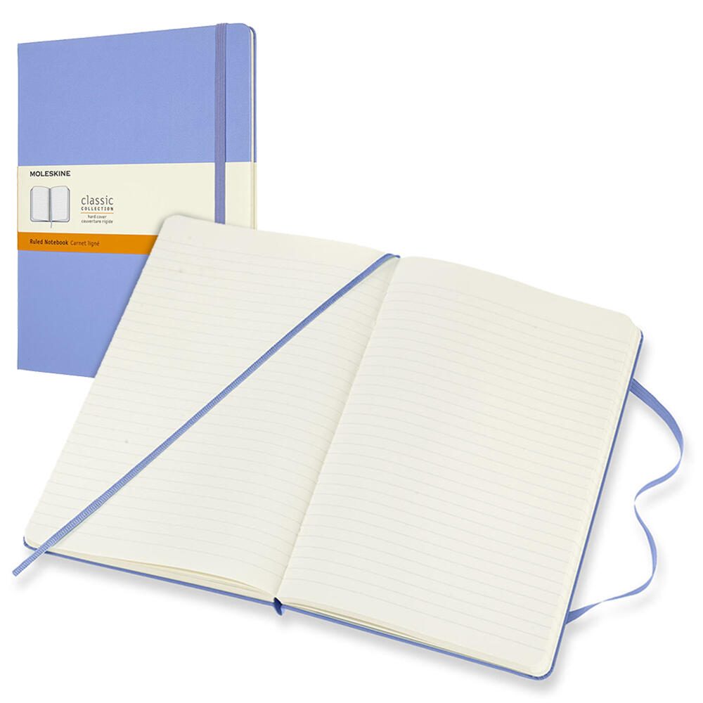MOLESKINE Classic Collection fester Einband Notizbuch ca. DIN A4 liniert, 192 Seiten