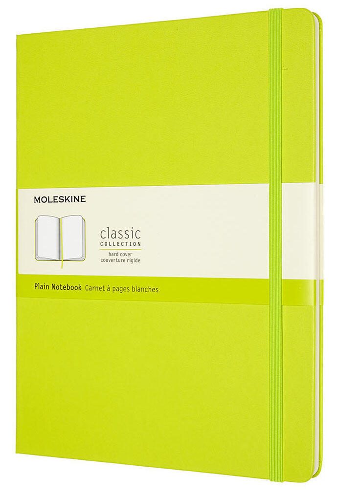 MOLESKINE Classic Collection fester Einband Notizbuch ca. DIN A4 blanko, 192 Seiten