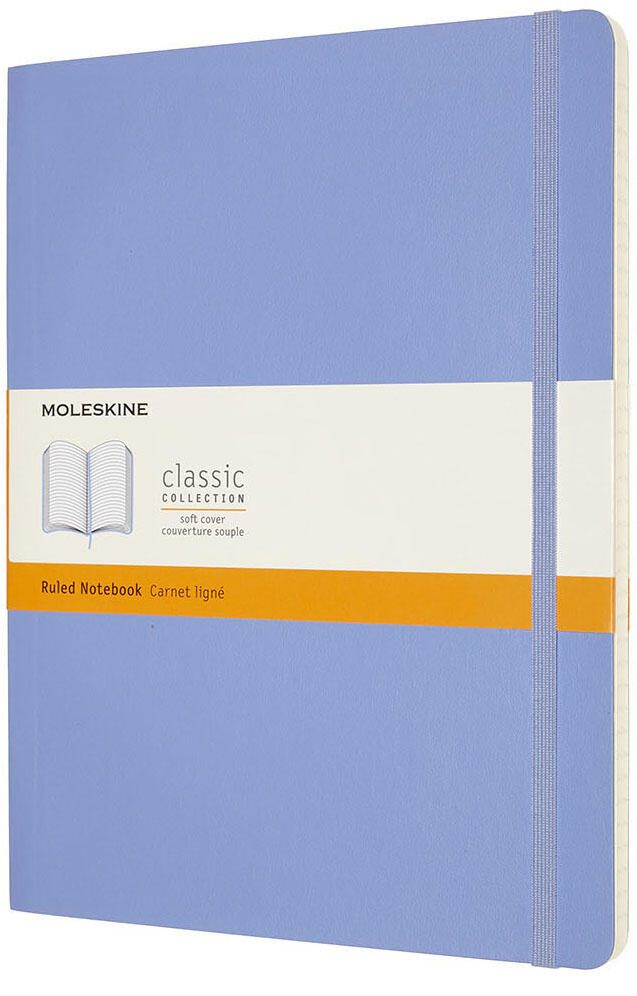 MOLESKINE Classic Collection flexibler Einband Notizbuch ca. DIN A4 liniert, 192 Seiten