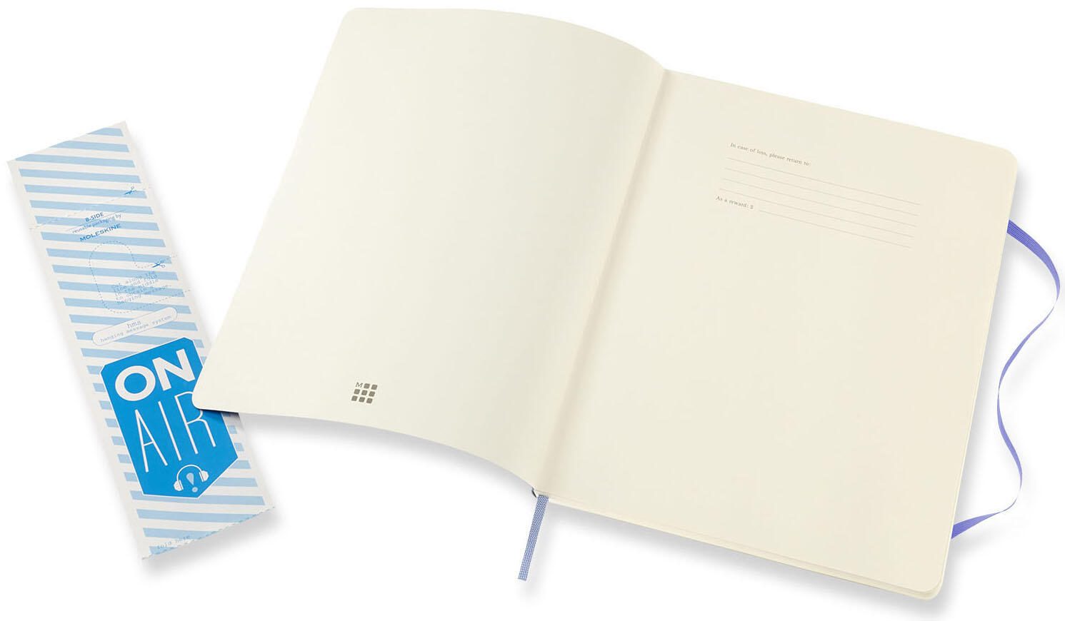 MOLESKINE Classic Collection flexibler Einband Notizbuch ca. DIN A4 liniert, 192 Seiten