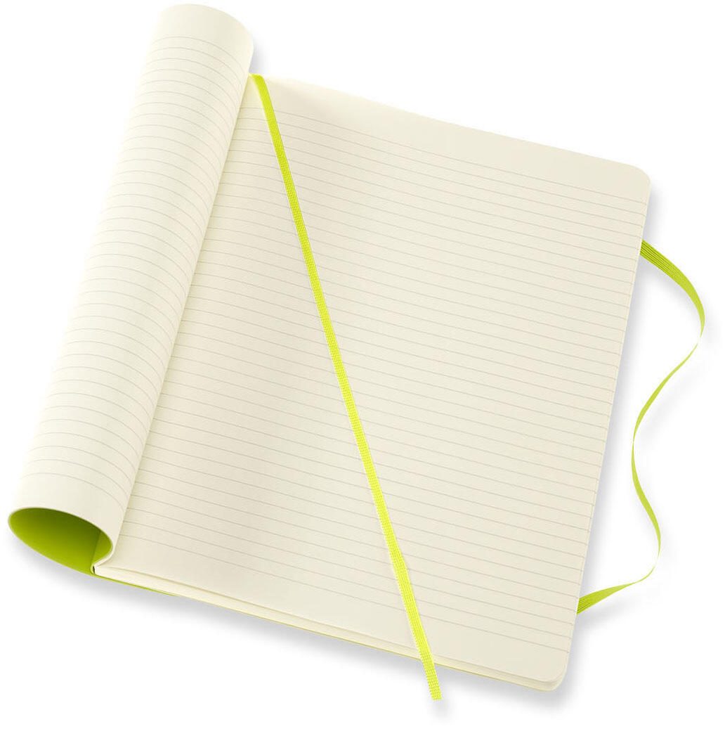 MOLESKINE Classic Collection flexibler Einband Notizbuch ca. DIN A4 liniert, 192 Seiten