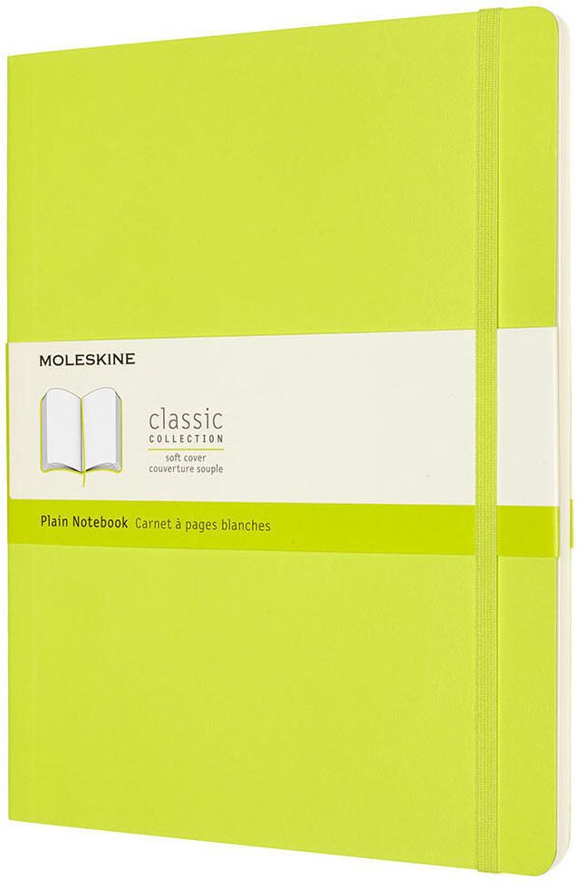 MOLESKINE Classic Collection flexibler Einband Notizbuch ca. DIN A4 blanko, 192 Seiten
