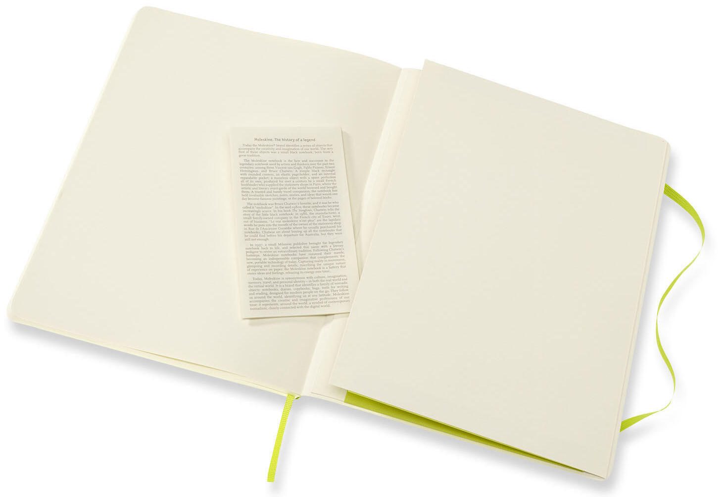 MOLESKINE Classic Collection flexibler Einband Notizbuch ca. DIN A4 blanko, 192 Seiten