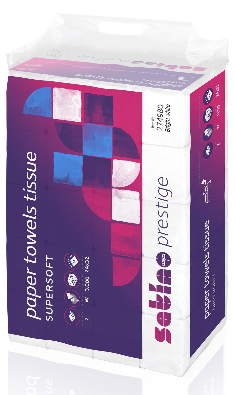 Satino by wepa Papierhandtücher prestige 2-lagig