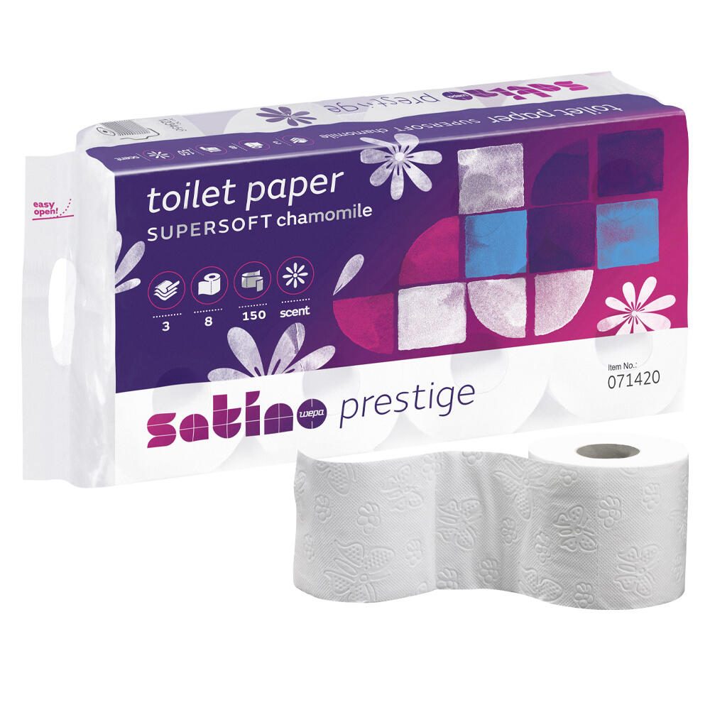 Satino by wepa Toilettenpapier prestige Kamille 3-lagig