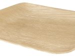 PAPSTAR pure Palmblatt-Teller natur