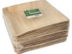PAPSTAR pure Palmblatt-Teller natur