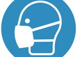 SafetyMarking® Gebotsaufkleber Maske benutzen 20 cm