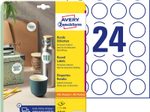 AVERY Zweckform Etiketten L3415-10 weiß 40,0  x 40,0 mm