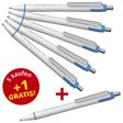 Schneider Slider Xite weiß Kugelschreiber 0.7 mm, Schreibfarbe: blau, 5 St. + GRATIS 1 St.