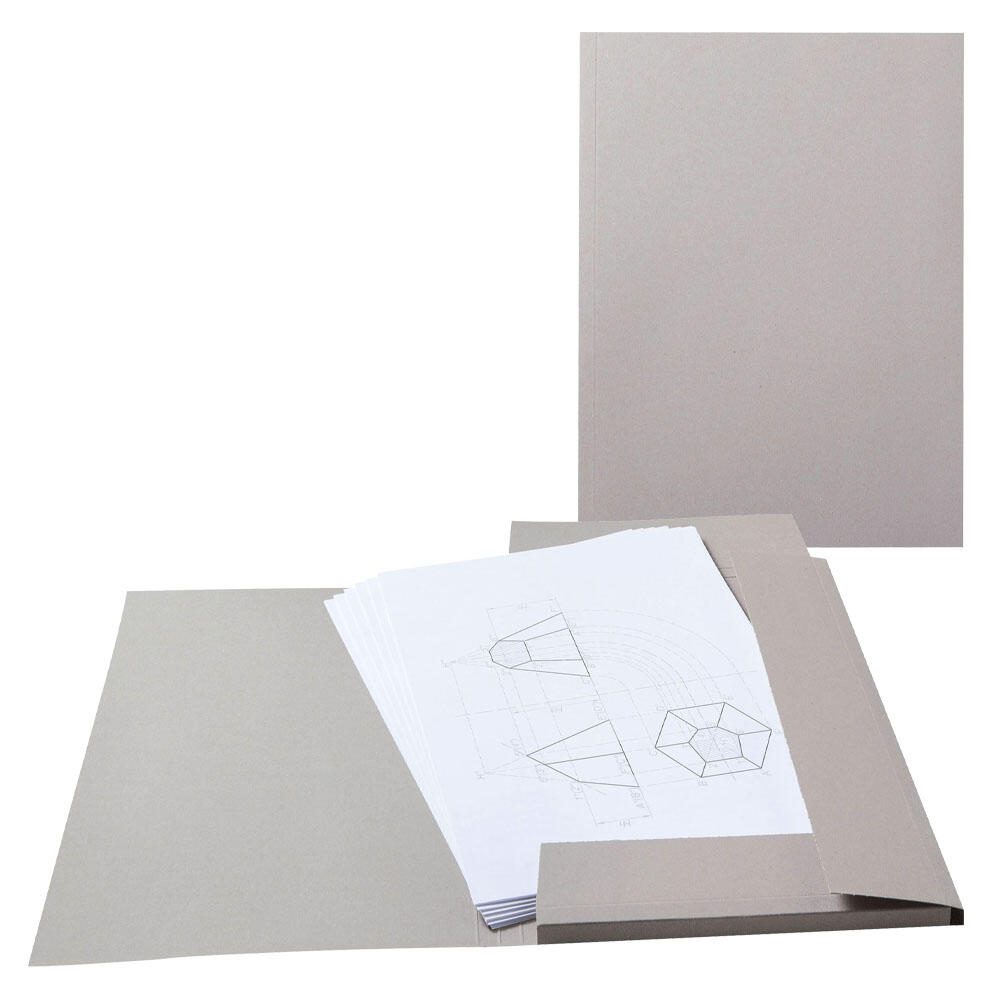 folia Sammelmappe A3 grau