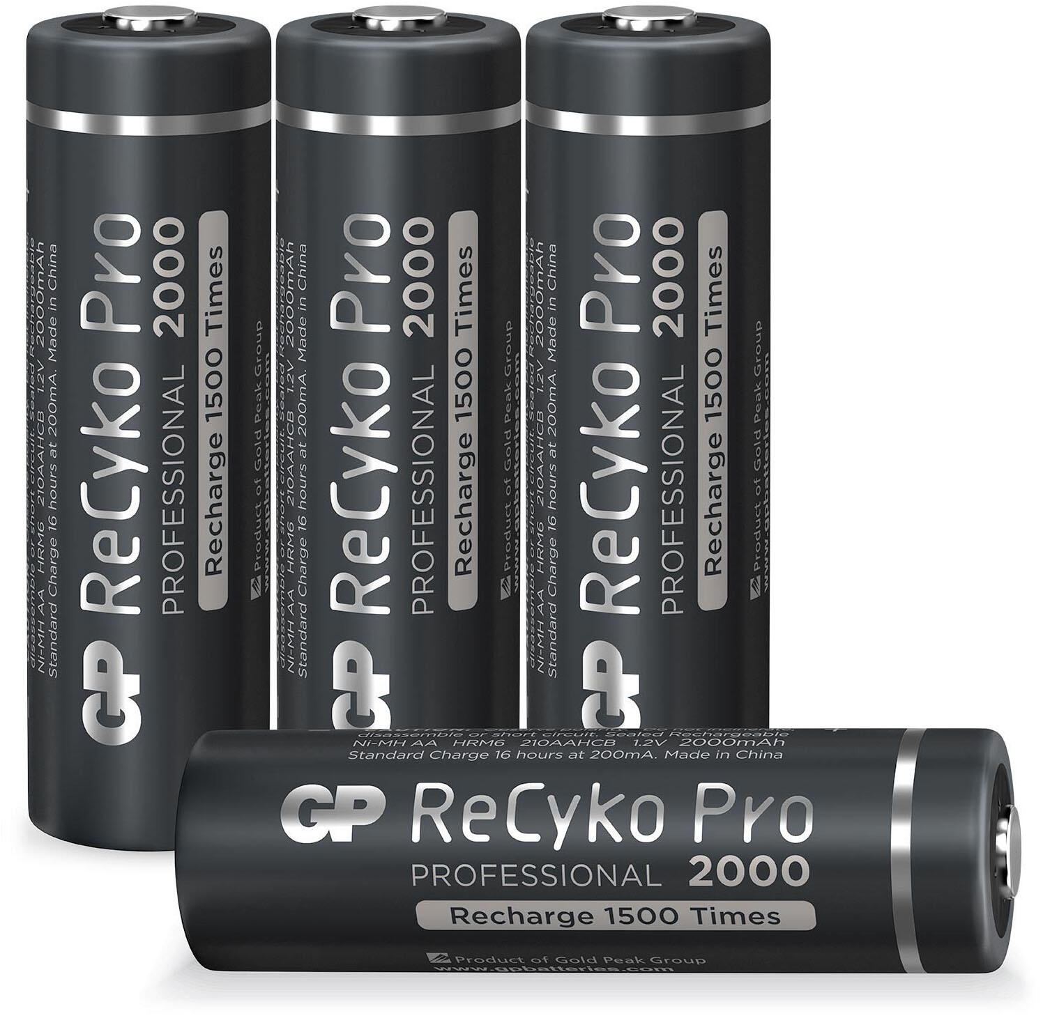 GP Akkus ReCyko+ PRO Mignon AA 1.2 V