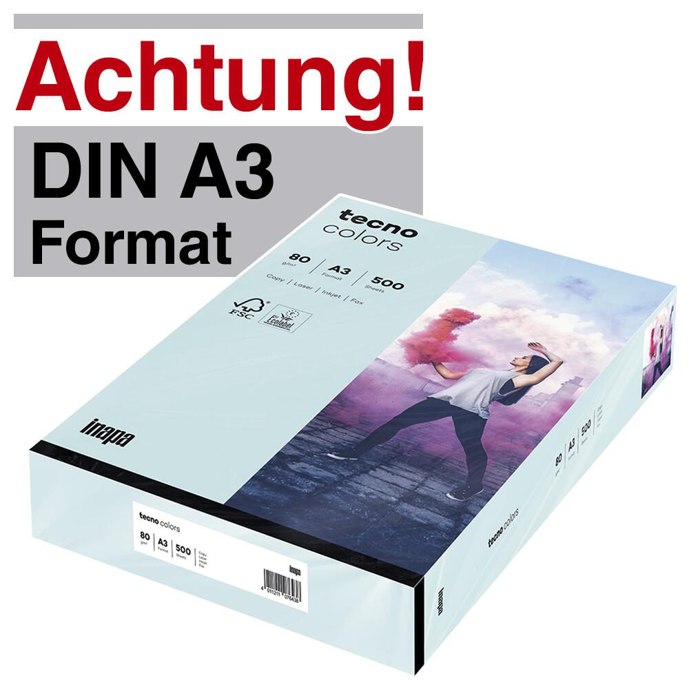 tecno Kopierpapier DIN A3 80 g/m²